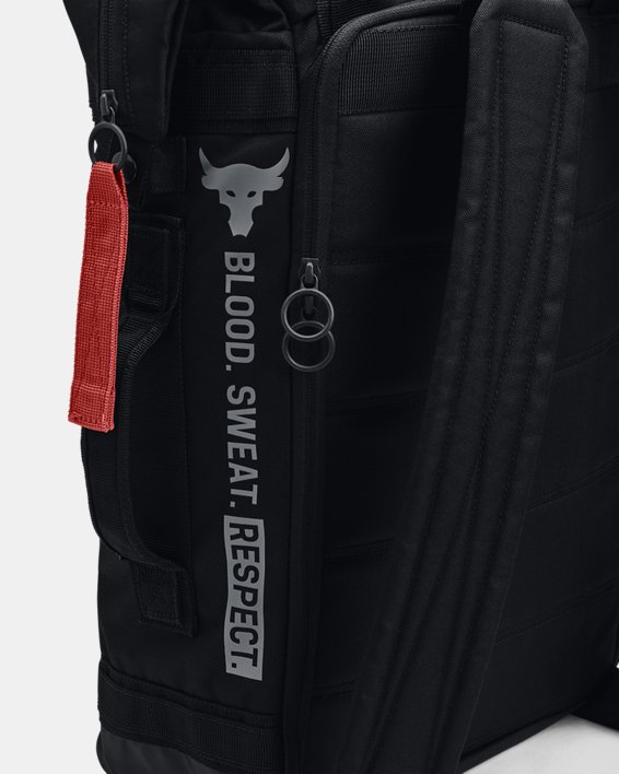 Project Rock Box Duffle Backpack, Black, pdpMainDesktop image number 7